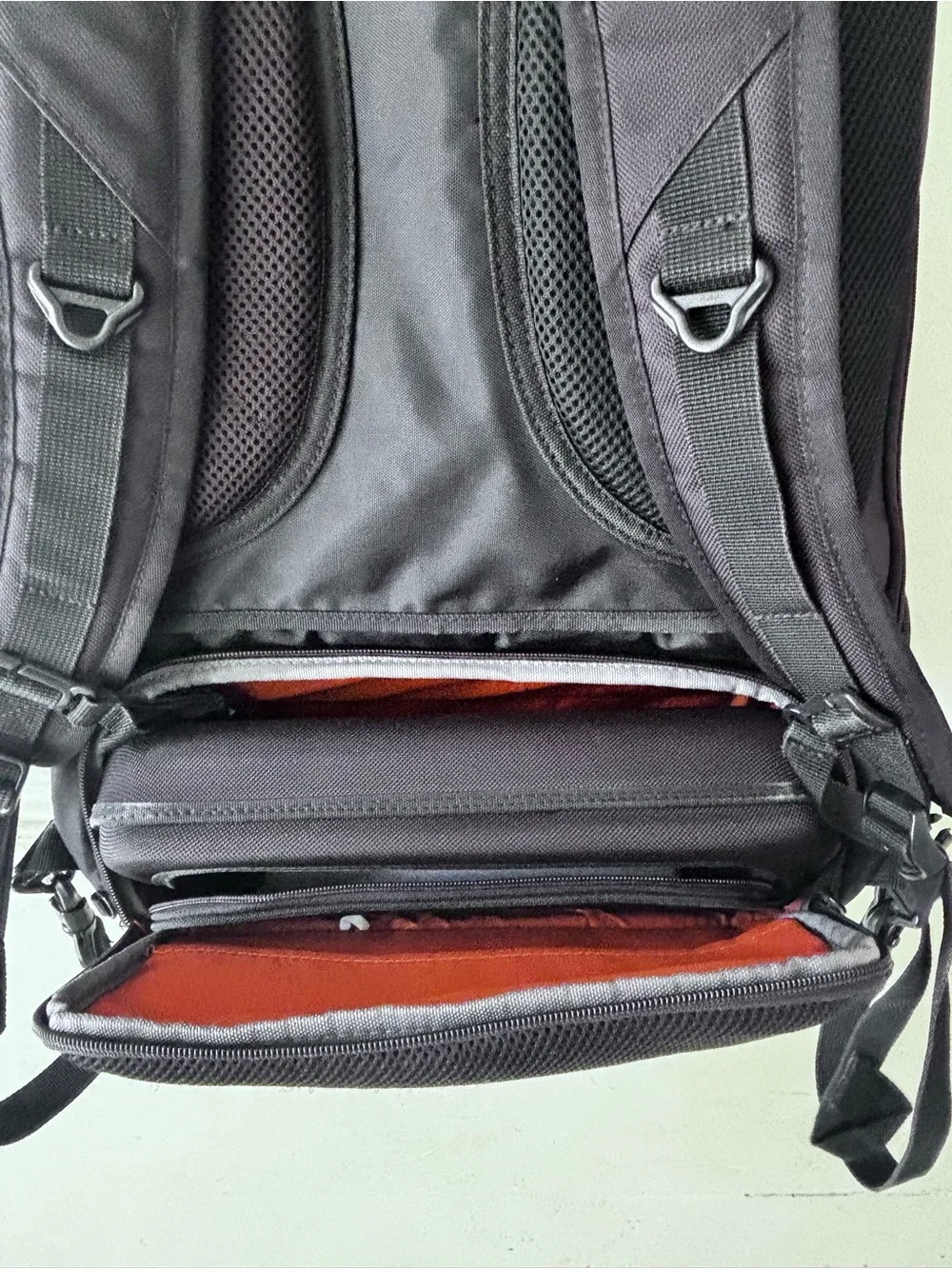 Ebags  Black slim Backpack